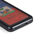 Haiti Flag Dark Wood Galaxy S24 Waterproof Case